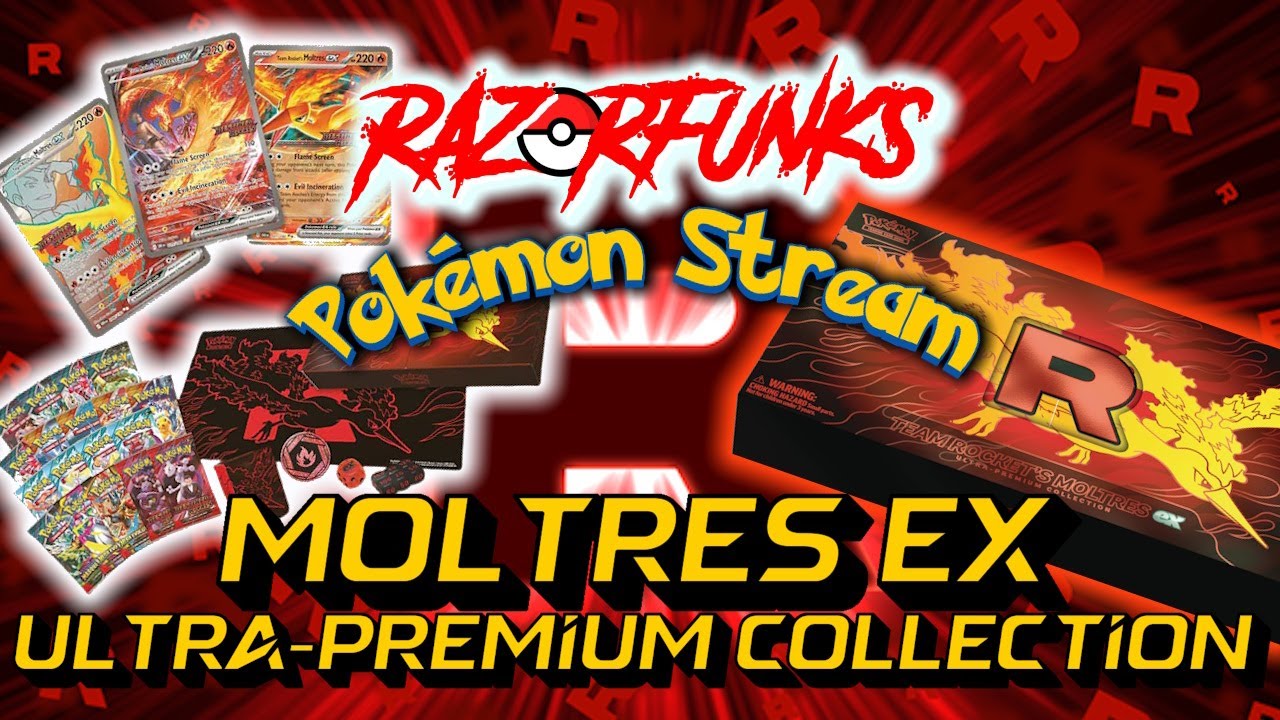 TEAM ROCKET'S MOLTRES EX ULTRA-PREMIUM COLLECTION