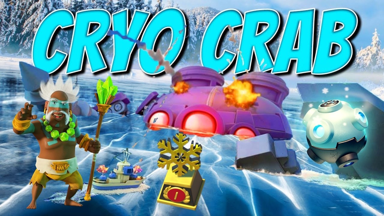 Mega Yengeç Buz Yengeci Canlı Yayın  Cyro Crab Live Boom Beach Türkçe