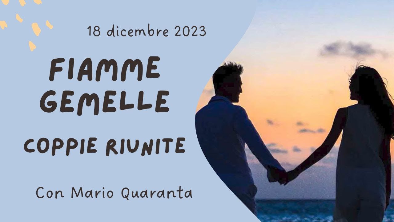 FIAMME GEMELLE - Intervista a due coppie riunite - Con Mario Quaranta e Irene Bertoli (18/12/2023)