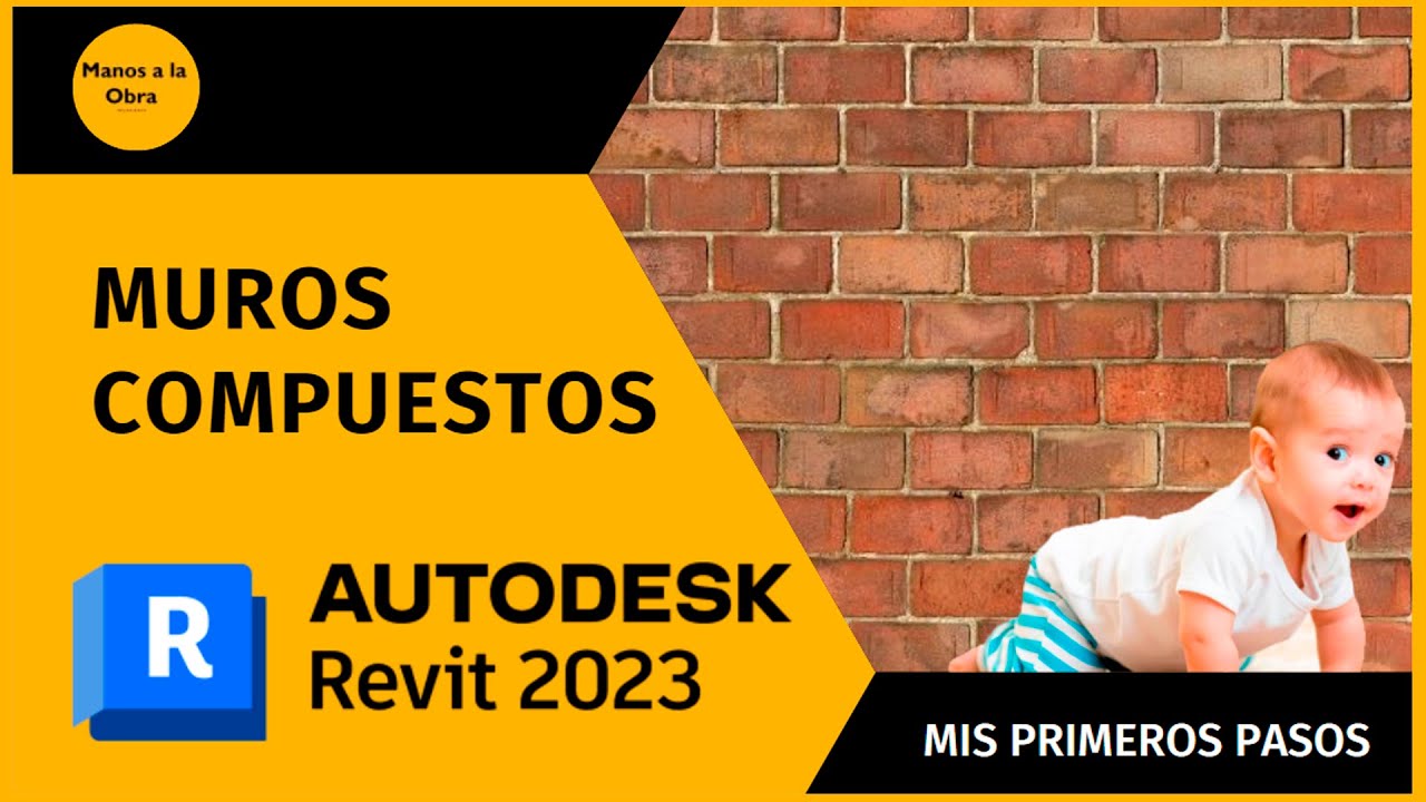 CURSO BÁSICO REVIT 2023 PARTE 10 - MUROS COMPUESTOS  👶🏻🤓