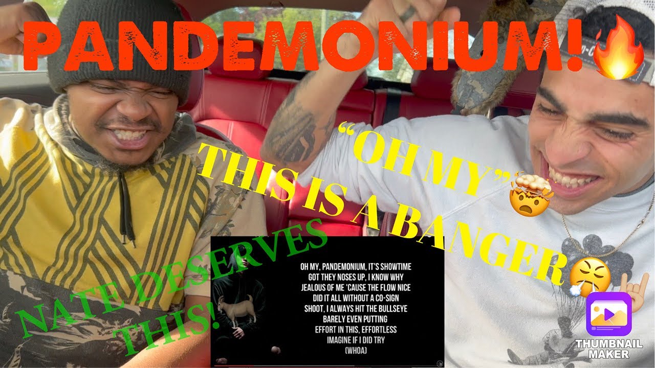 HE DESERVES TO FLEX! NF-PANDEMONIUM(REACTION)