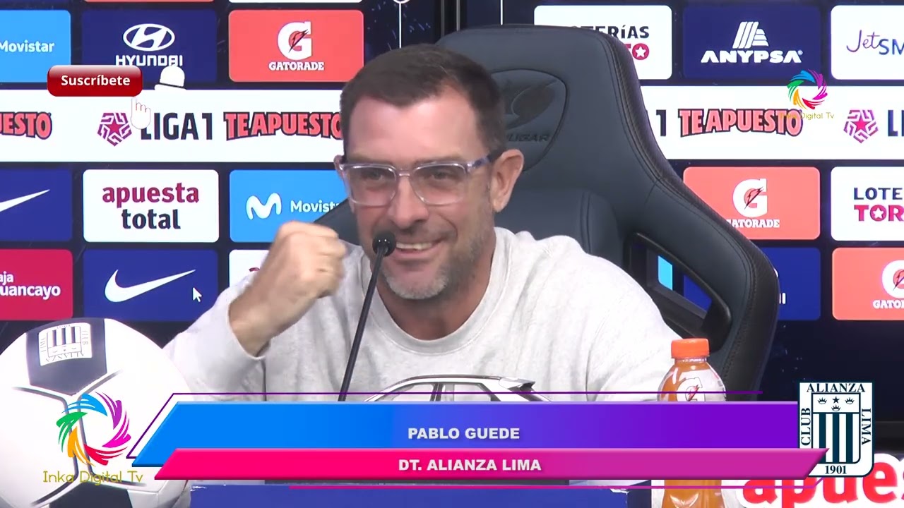 Conferencia de Alianza Lima tras ganar 2 - 0 a ADT  18/09/2026 Torneo Clausura