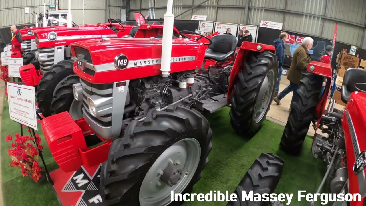 1976 Massey Ferguson 148 Selene 4WD 2.5 Litre 3-Cyl Diesel Tractor (45 HP) Spring Tractor World 2026