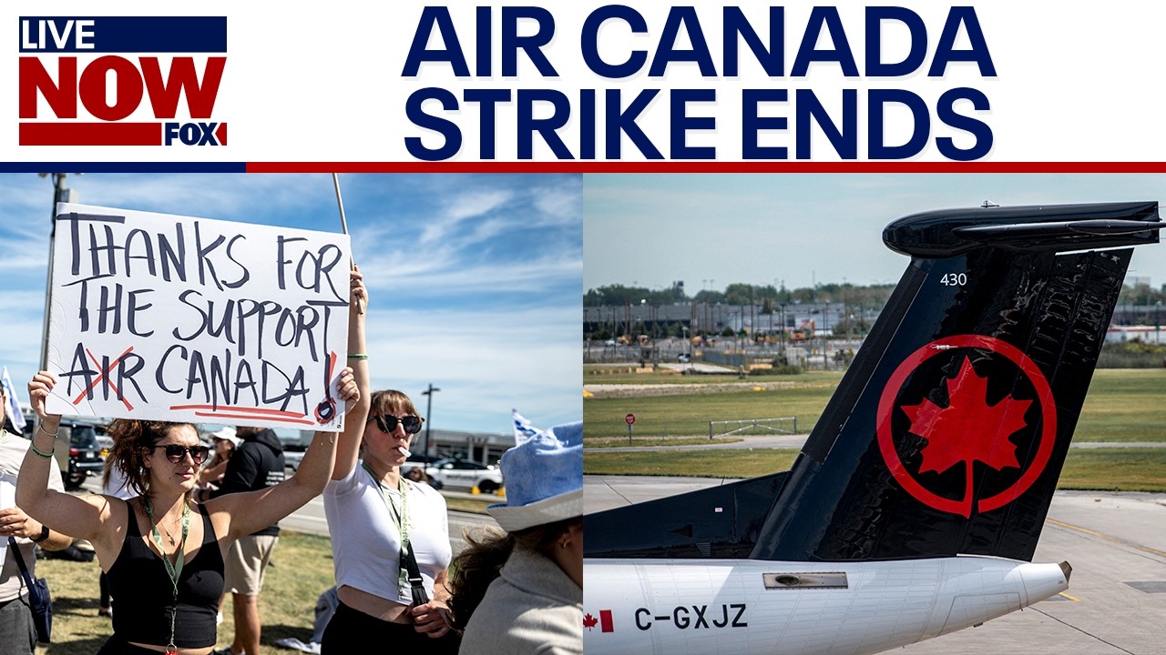 Air Canada strike ends, airline reaches tentative flight attendant agreement