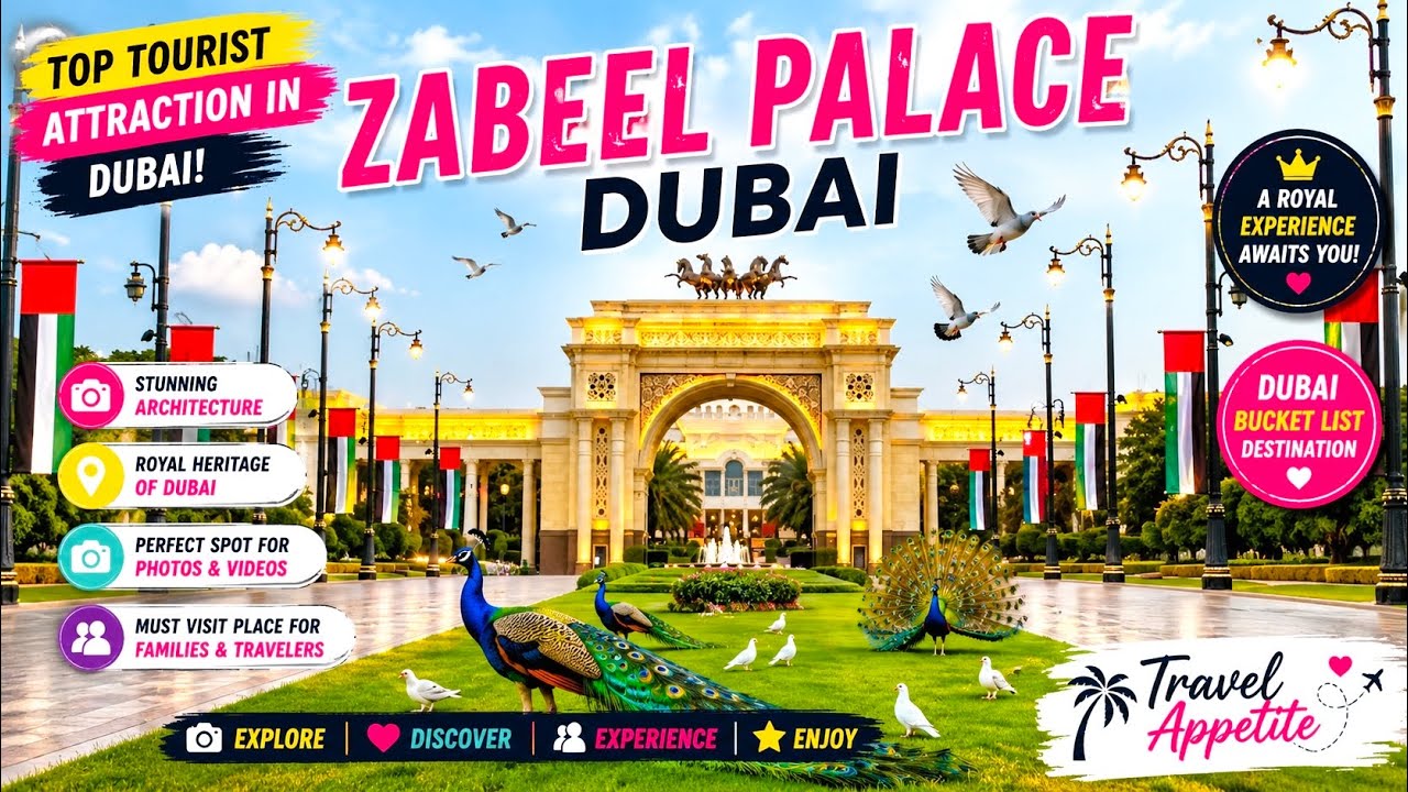 Zabeel Palace Dubai | Top Tourist Attractions of Dubai |Dubai Ruler Palace #Zabeelpalace #Dubai #UAE