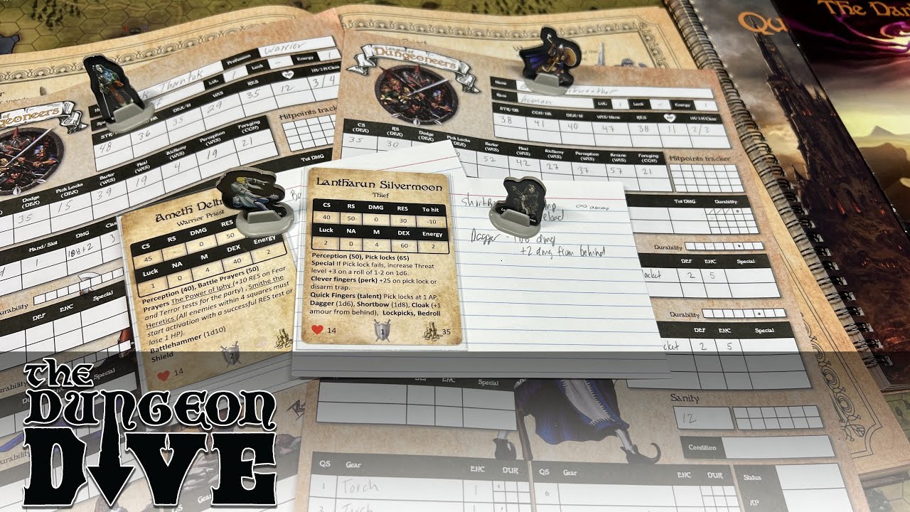 League of Dungeoneers - Character and Party creation