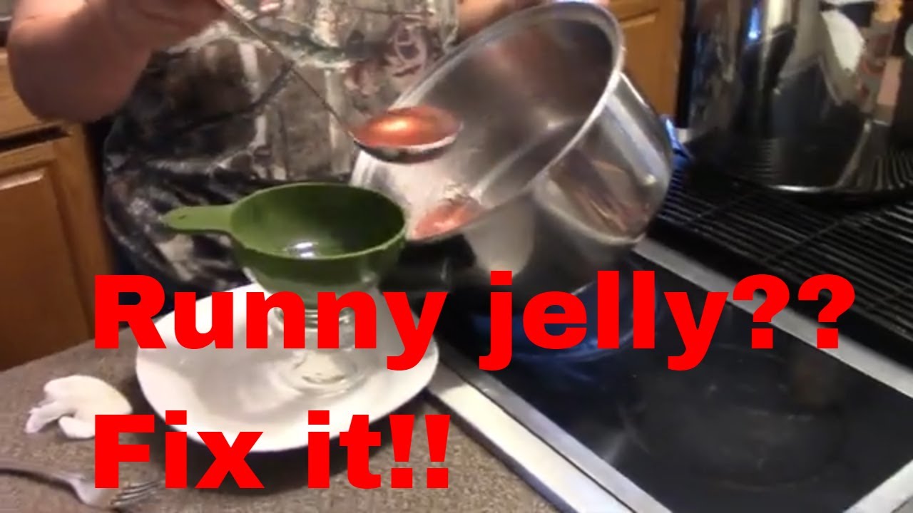 Help!!  My jelly didn't set up!!  Runny Jelly Let's fix it!! #jelly #rebatching #didntwork #canning