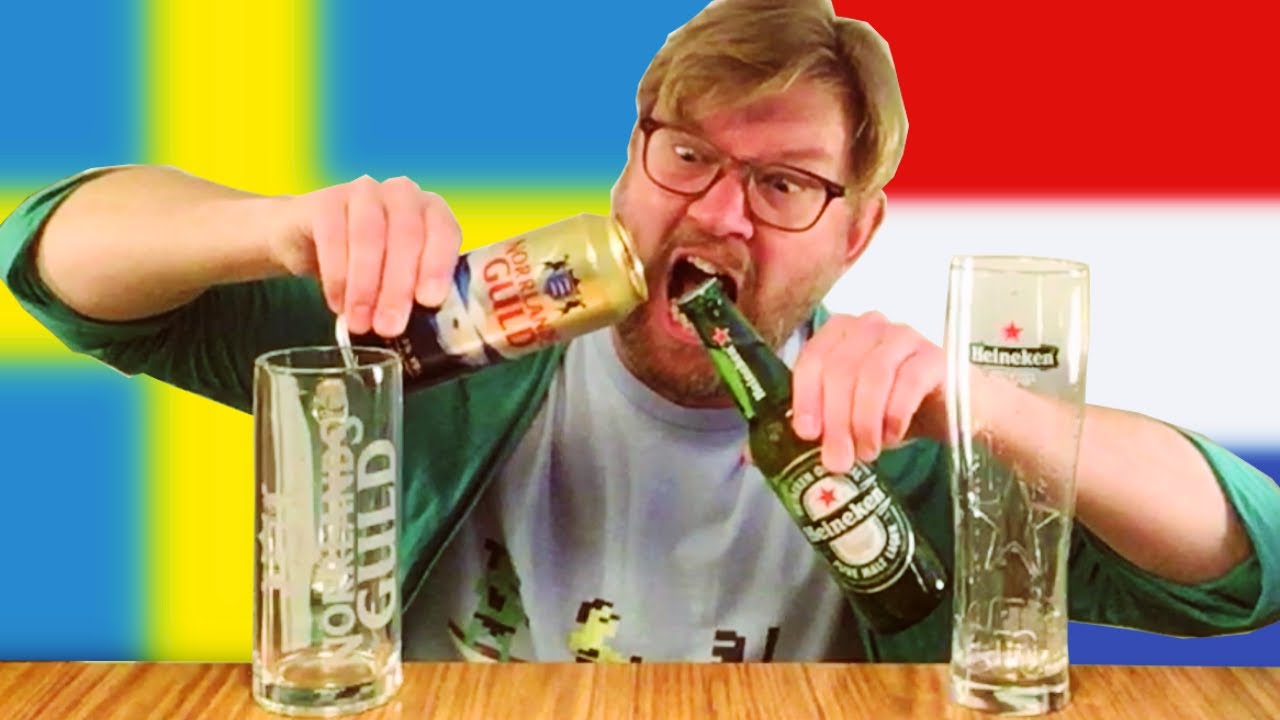 Heineken 🇳🇱 vs Norrlands Guld 🇸🇪 - Beer Battle!