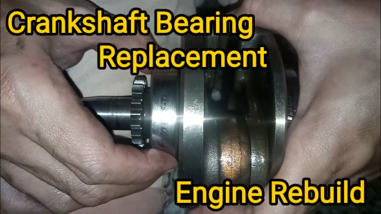 Crankshaft Bearing Replacement - Mio Sporty Time-lapse