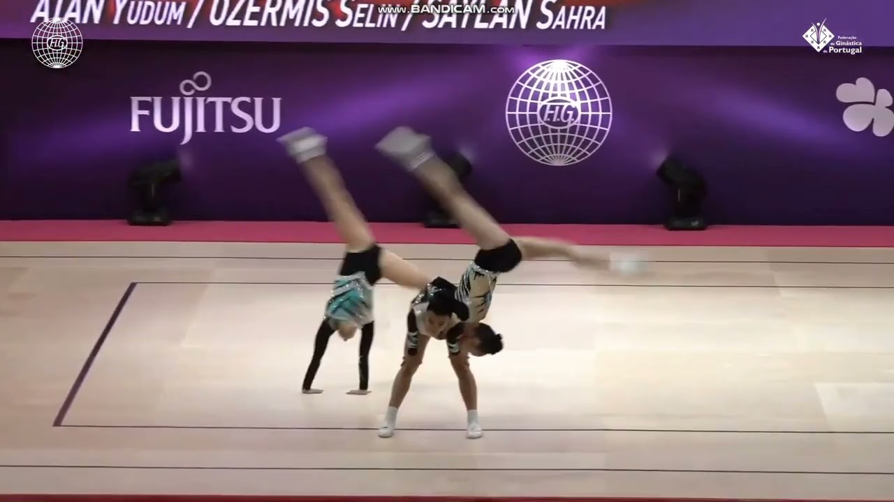 10th Aerobic Gymnastics World Championships (Q)- Age Group Trio - Turkey 🇹🇷