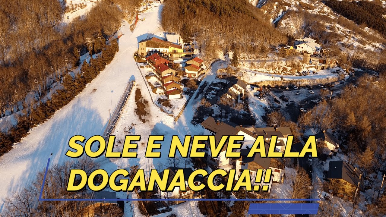 Doganaccia, neve e sole in appennino!