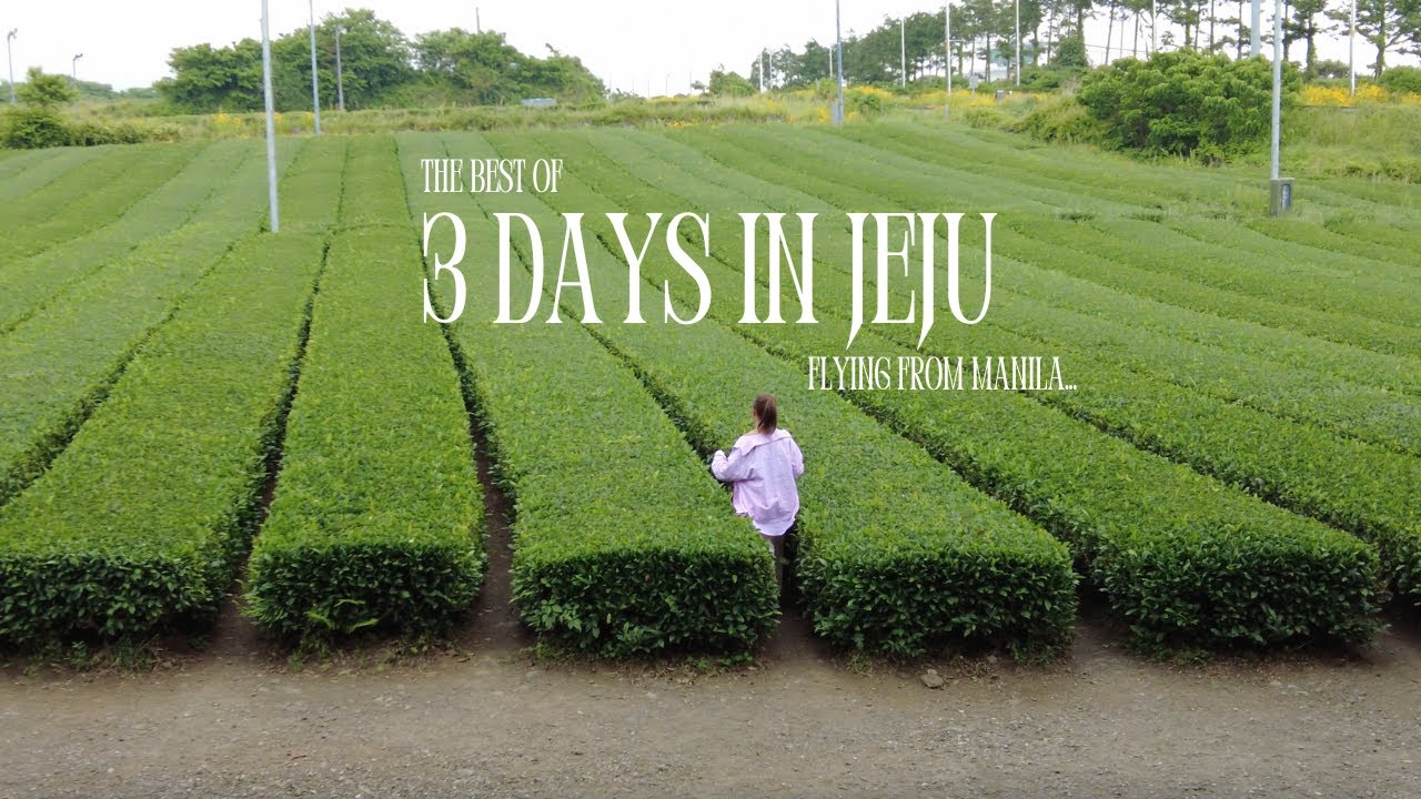 Manila to Jeju: airport process, immigration tips, south west jeju tour, 3-day trip w cost breakdown