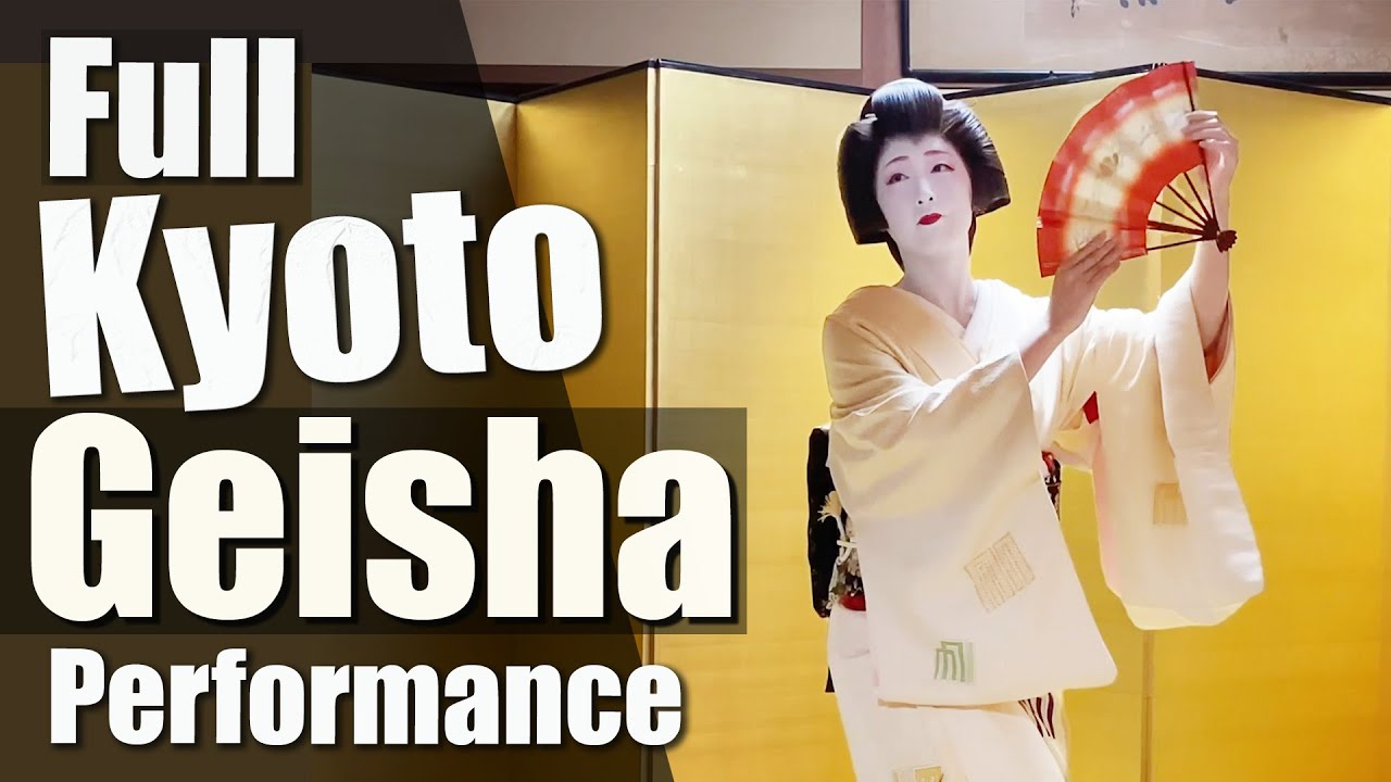 Full traditional Geisha Performance in Kyoto - feat. 2 dances & original music!