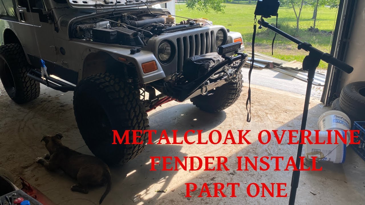 MetalCloak Overline Fenders Install : Part 1 - The Disassemble | 2004 Jeep Wrangler TJ