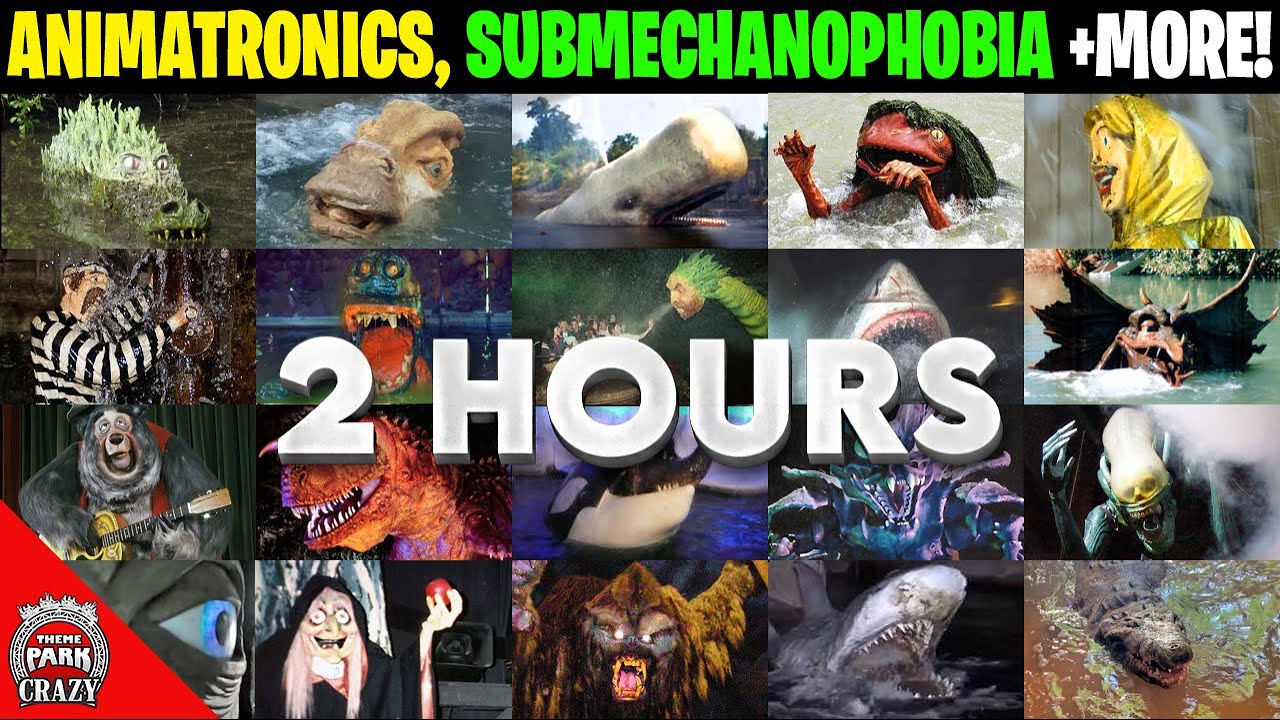 2 HOURS of Scary Animatronics- Submechanophobia & More