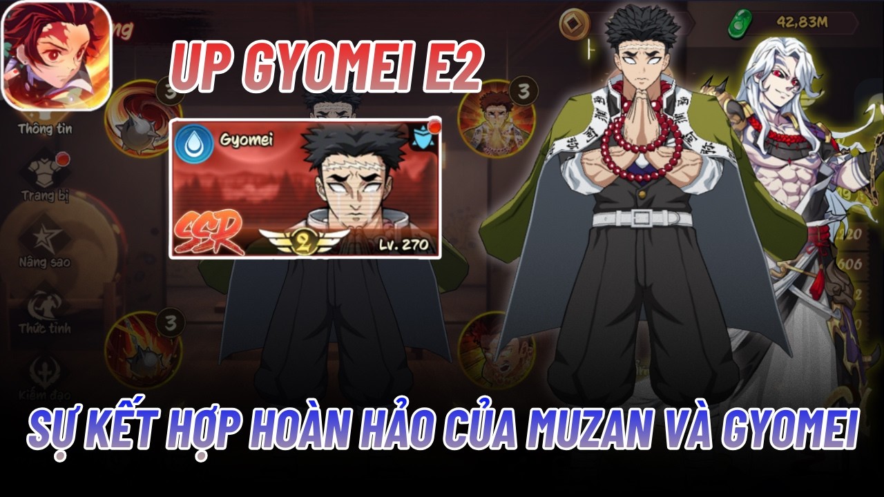Hơi Thở Mặt Trời X7 GAME #10 - UP GYOMEI LÊN E2 || SỰ KẾT HỢP HOÀN HẢO CỦA BỘ ĐÔI MUZAN GYOMEI