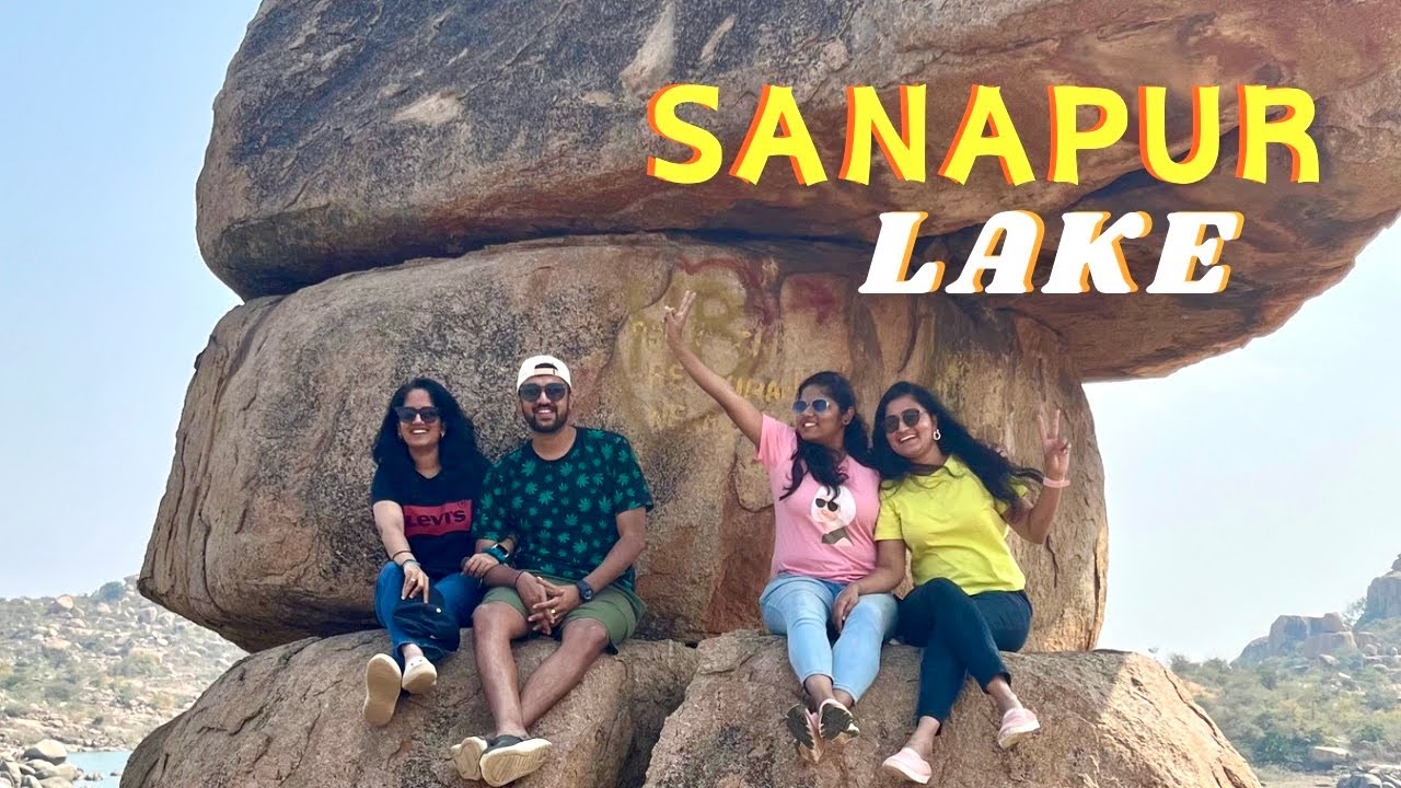 Sanapur Lake❤️| Such a Beautiful spot to visit | Hampi 07 | @abhiandvidya