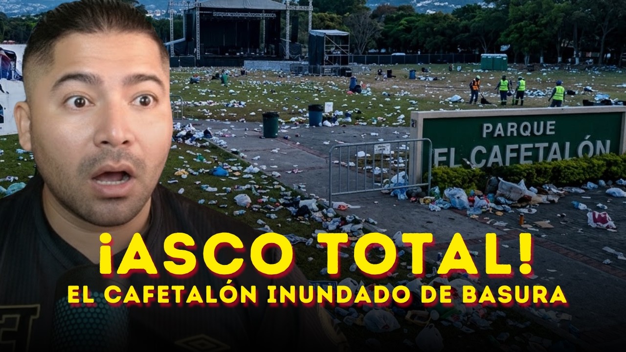 ¡QUE VERGÜENZA! Convirtieron El Cafetalón en un basurero