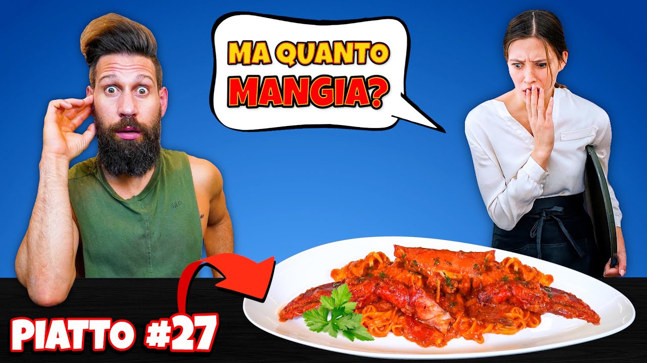ALL YOU CAN EAT IN UN RISTORANTE GOURMET! - (La cameriera mi ha quasi cacciato)