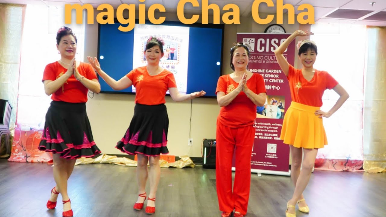magic Cha Cha  Line Dance  Seattle Sing and Dance 