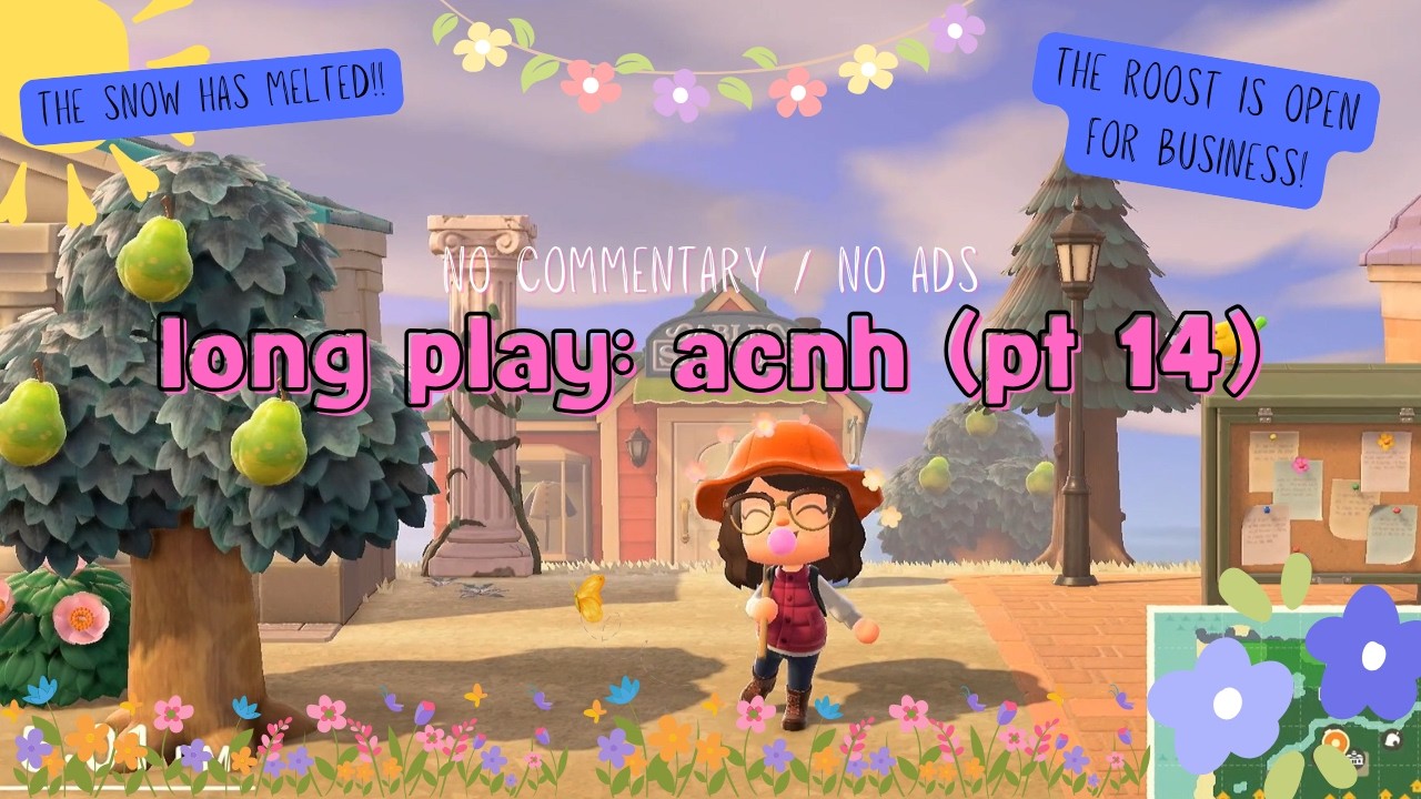 (long play) episode 14 / no commentary no ads / animal crossing new horizons