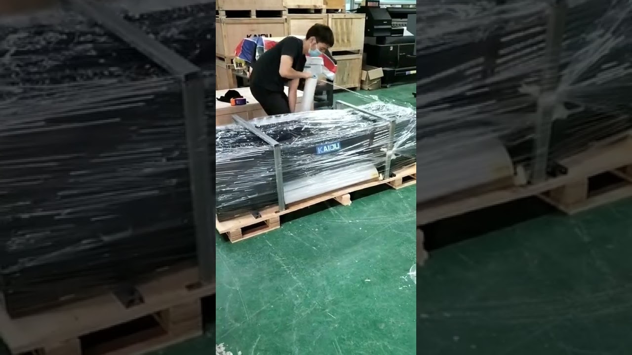 DTF printer is ready to ship to America~ #dtfprinting  #dtf  #dtg