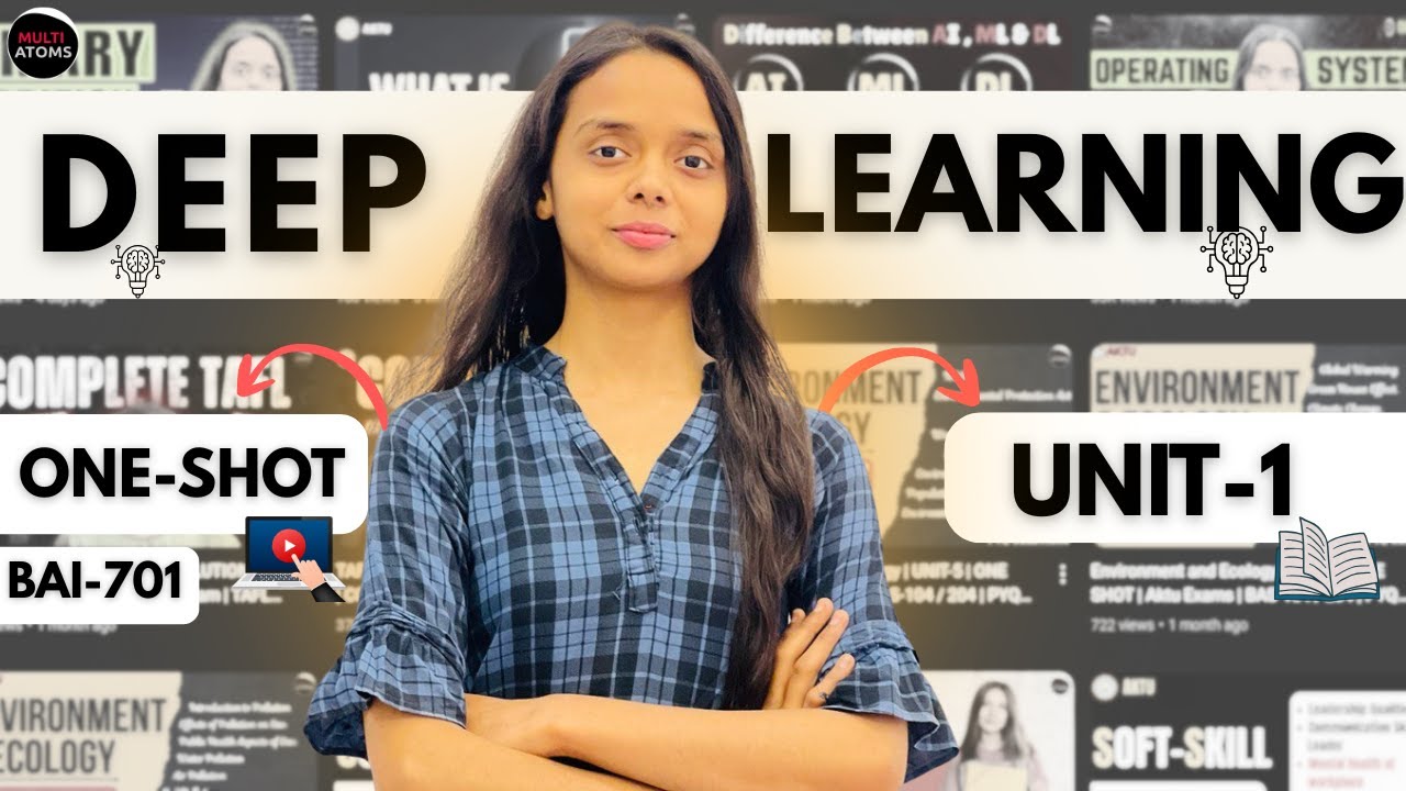 Deep Learning | Unit-1 | One Shot | BAI-701 | PYQ Solutions | Aktu Exams | 4thYear