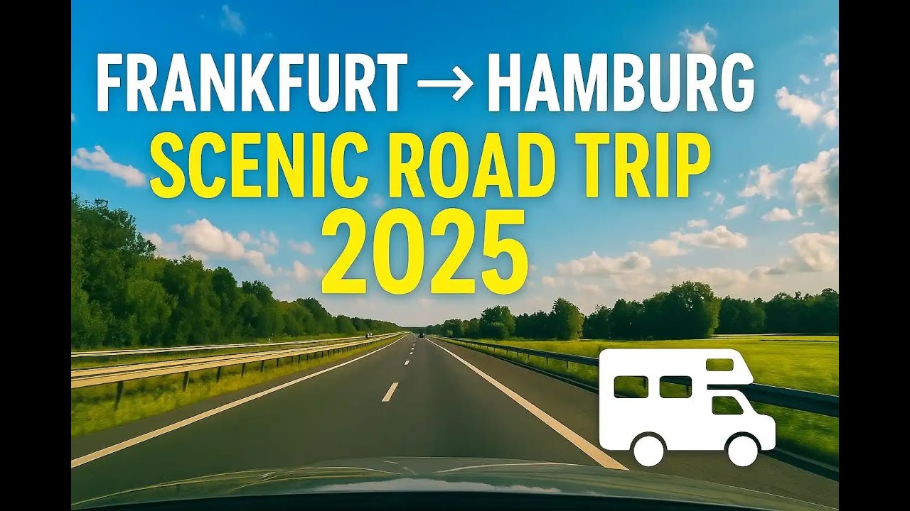 Frankfurt to Hamburg Scenic Drive | Germany Road Trip 2025 |Europe Road Trip