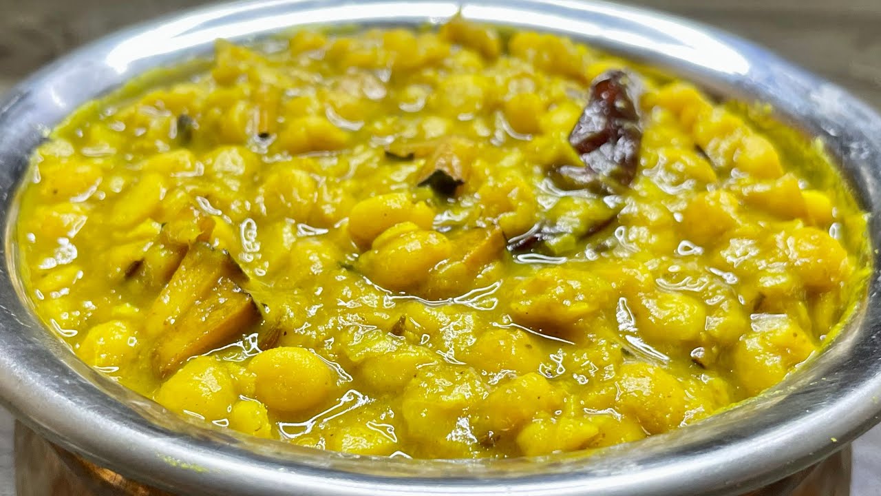 Bengali meethi chana dal - चने की मीठी दाल बंगाली स्टाइल में - meethi chana dal - sweet chana dal
