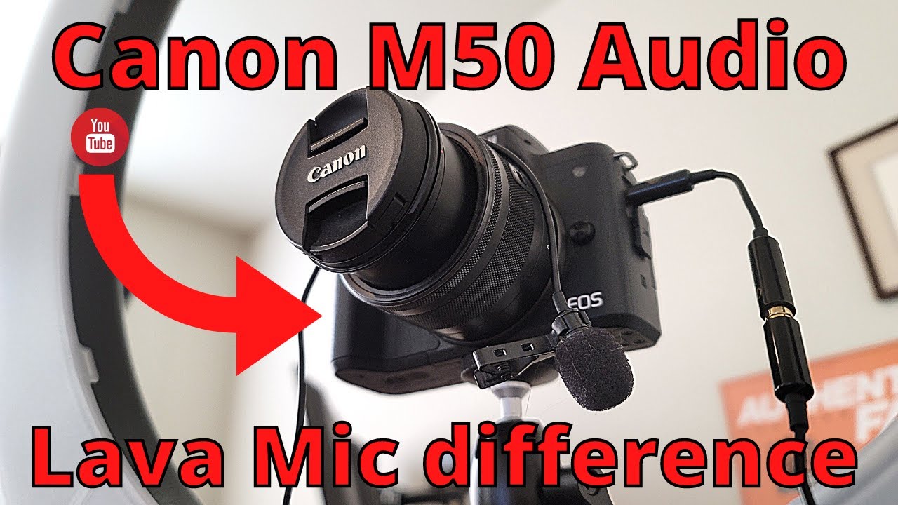 Using a lavalier mic with the Canon M50 | PowerDeWise