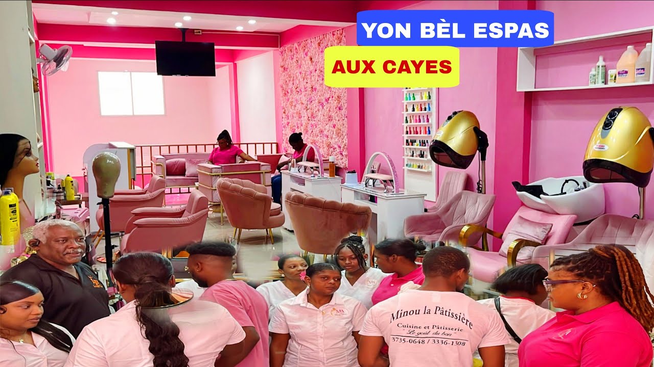 Vin Gade Yon B&egrave;l Espas Nan Ville Aux Cayes Ou Ka Jwenn Bon Kalite Pwodui Ak Yon B&egrave;l Salon Bote