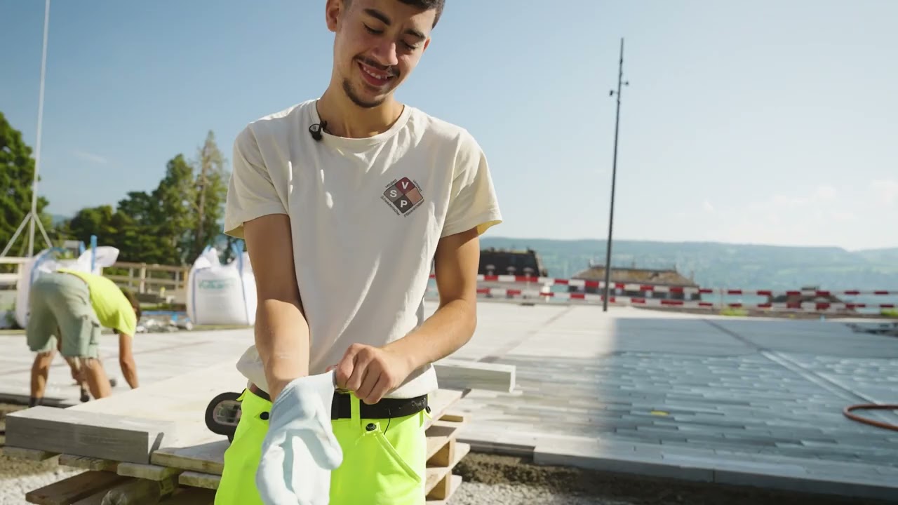 Bauberufe: Ein Tag als Pfl&auml;sterer EFZ &ndash; Starte deine Baukarriere!