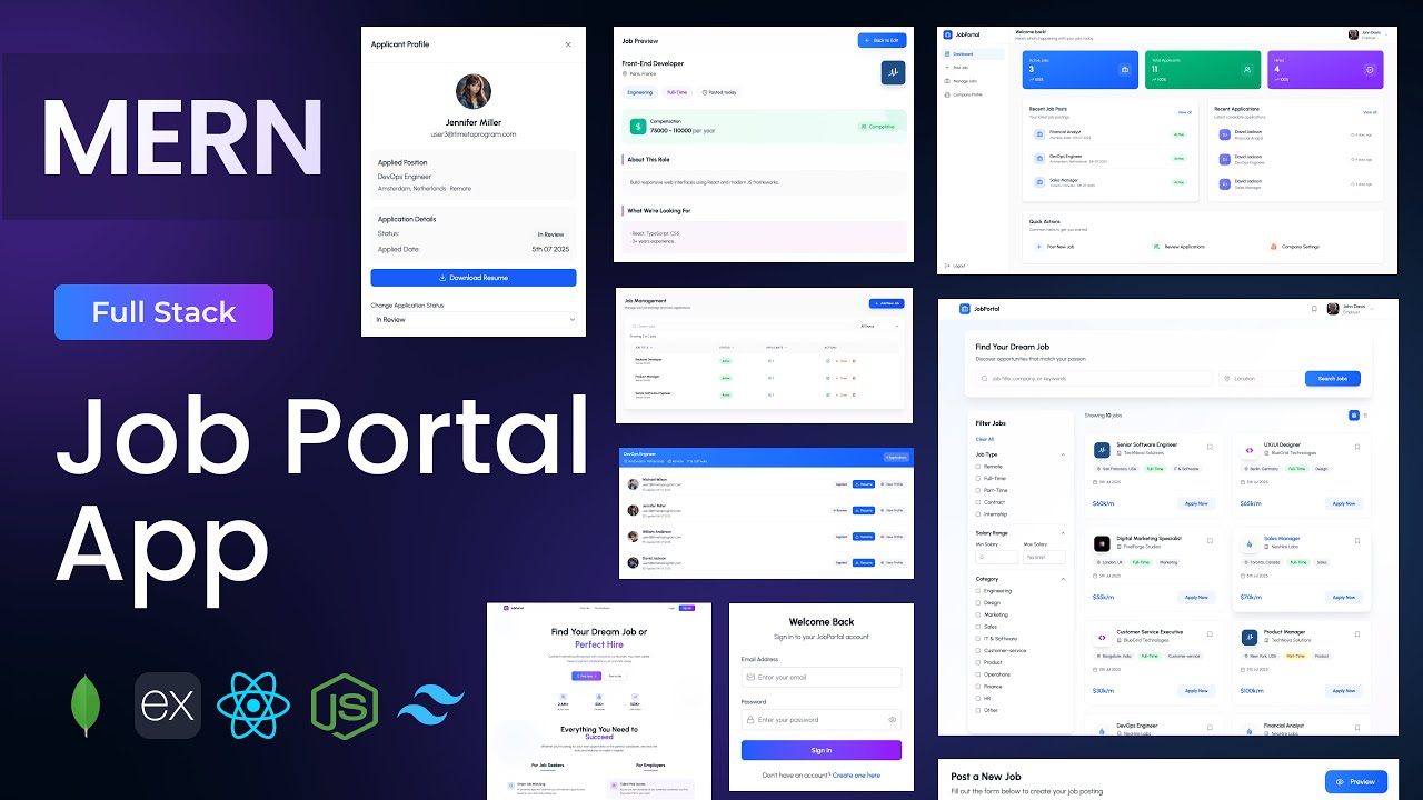 Build a Full-Stack MERN Job Portal | React, Node.js, MongoDB, Express