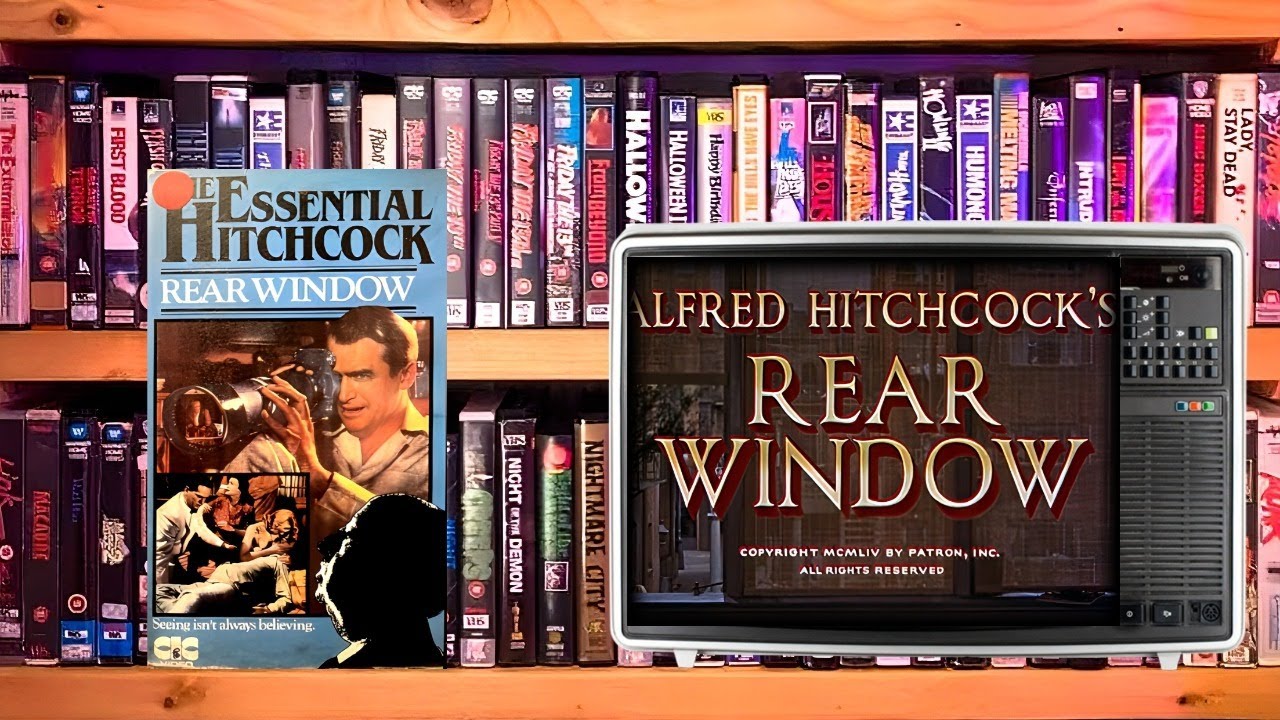 Alfred Hitchcock's Rear Window (1954) VHS Watch Party with @OldmovieMike