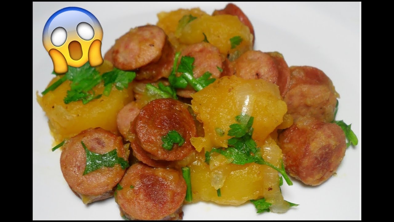 Linguiça Calabresa Defumada com Mandioca