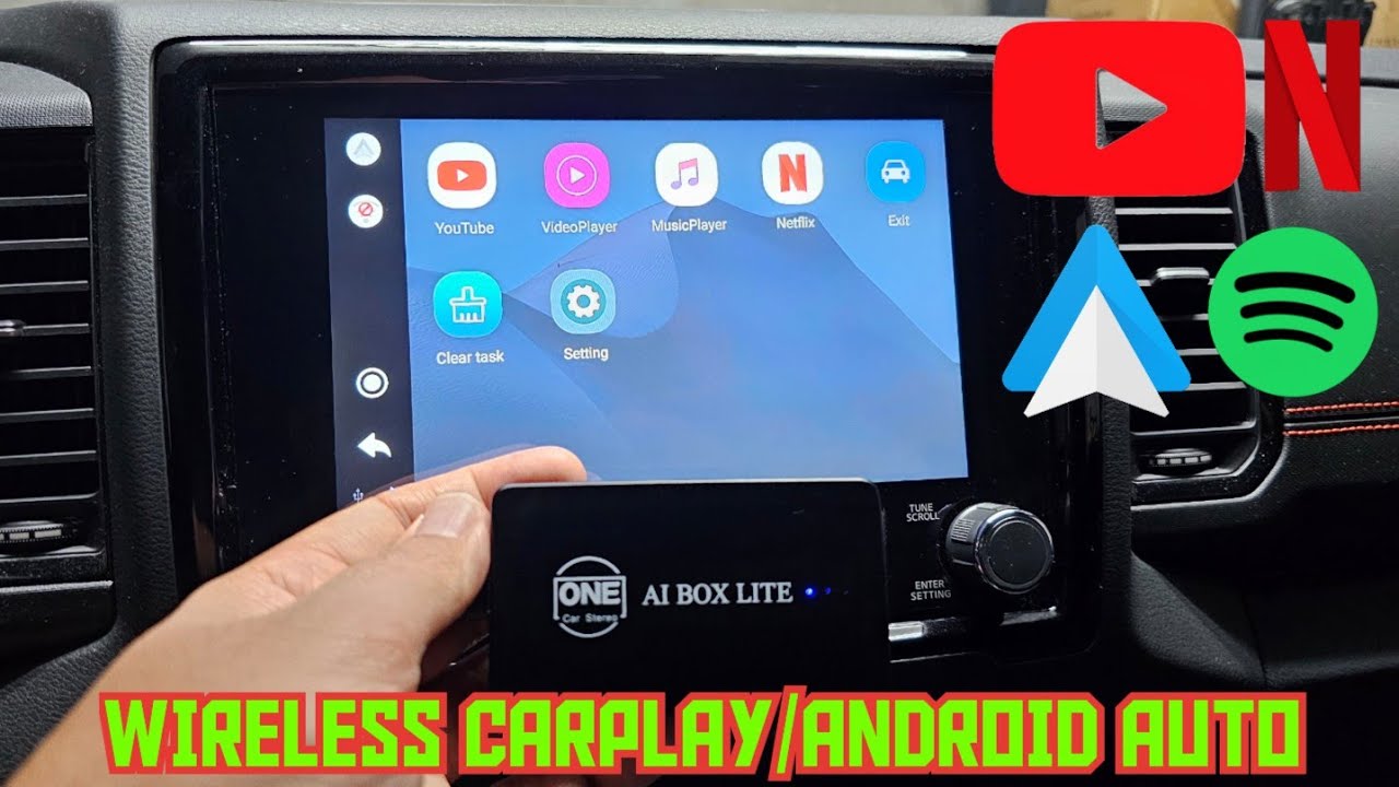 Get Wireless Android Auto & Netflix In Your Nissan Frontier Or Any Vehicle *CARPLAY AI BOX LITE*