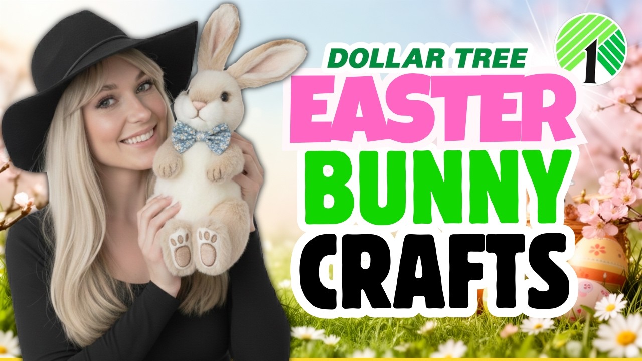 Last Chance! Make These GORGEOUS Dollar Tree Easter DIYS | Bunny Themed DIYS 2026