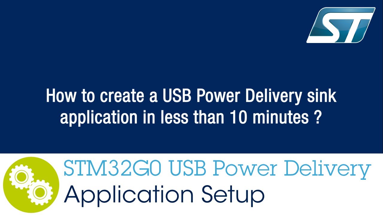 STM32G0: Create a USB Power Delivery sink application in less than 10 minutes