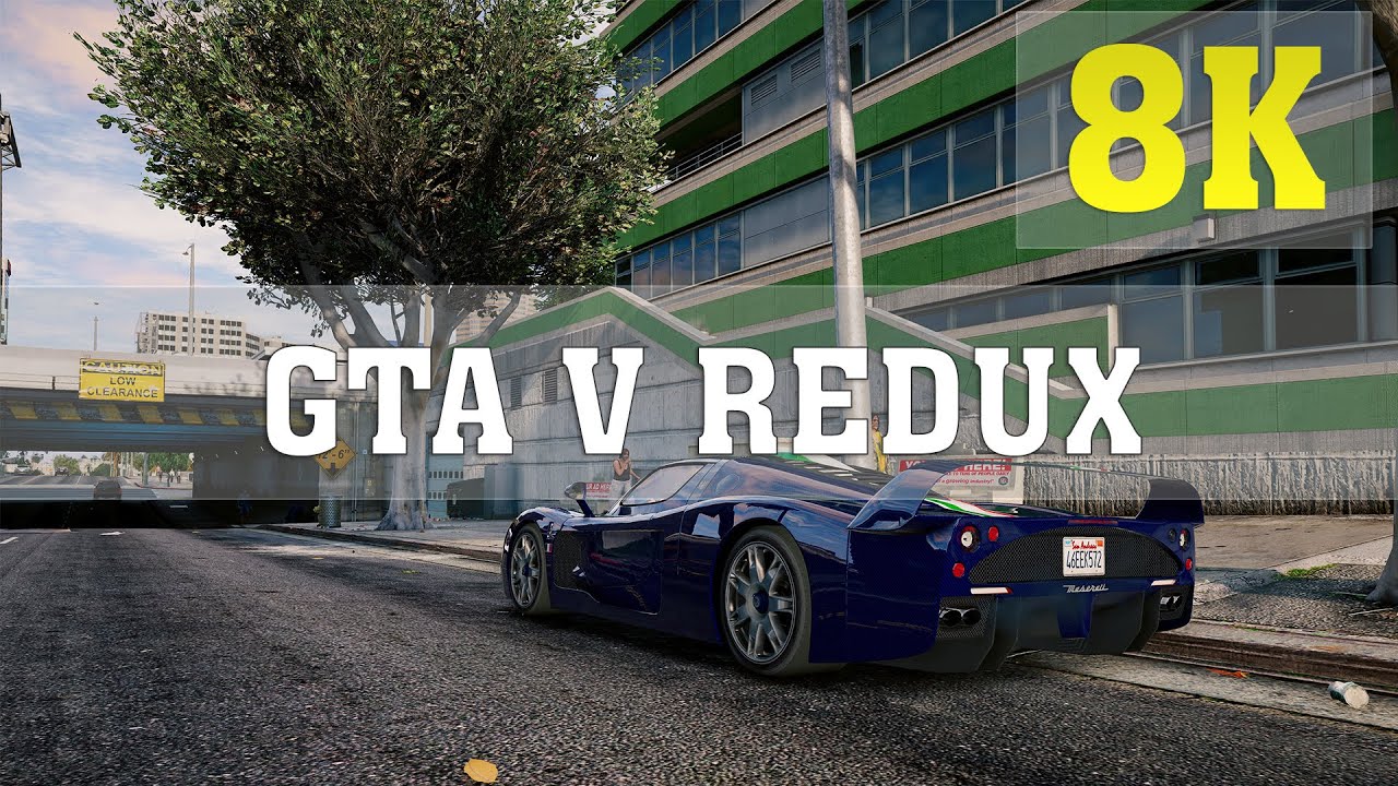 GTA V Redux MOD 8K PC GAMEPLAY - No. 1 | TITAN X PASCAL 4 WAY SLI | GTA 5 Redux | 6950X | ThirtyIR