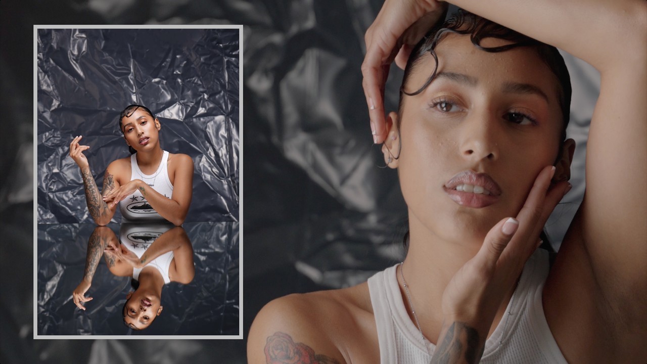Cinematic Portraits with the Sony A7IV | Mirror Reflection Setup