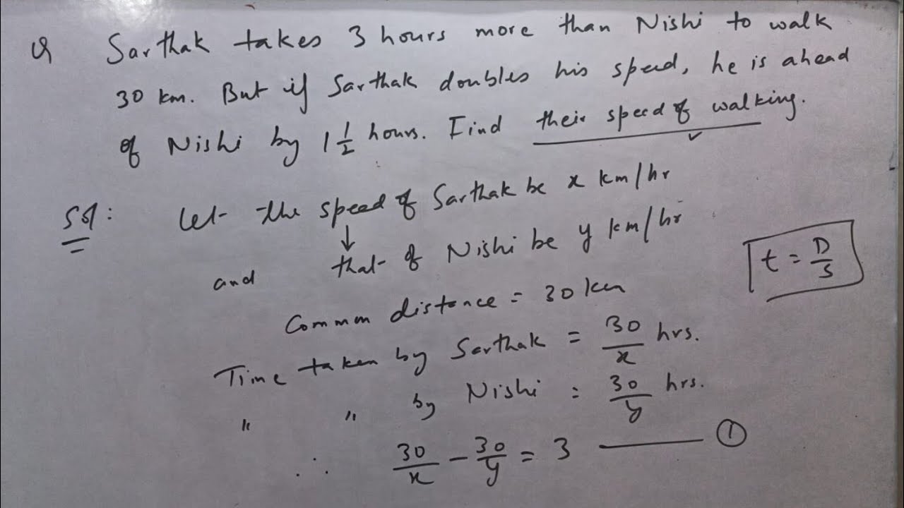 CLASS X|Linear Equation in Two Variables|CBSE