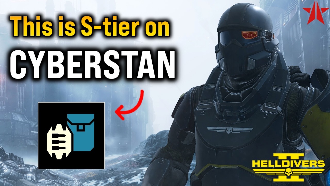 Helldivers 2 - Guard Dog is S-TIER on Cyberstan! Super Helldive (SOLO full clear)