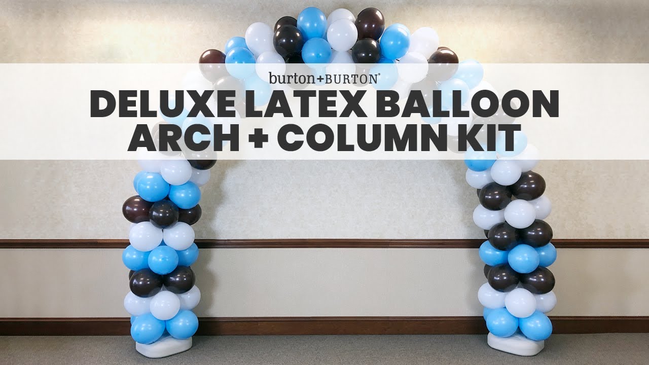 Deluxe Latex Balloon Arch and Column Kit