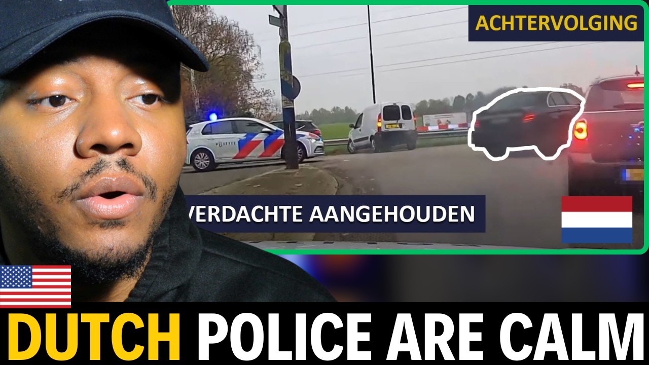American Reacts to Insane Dutch Police Chase | This Was Intense!