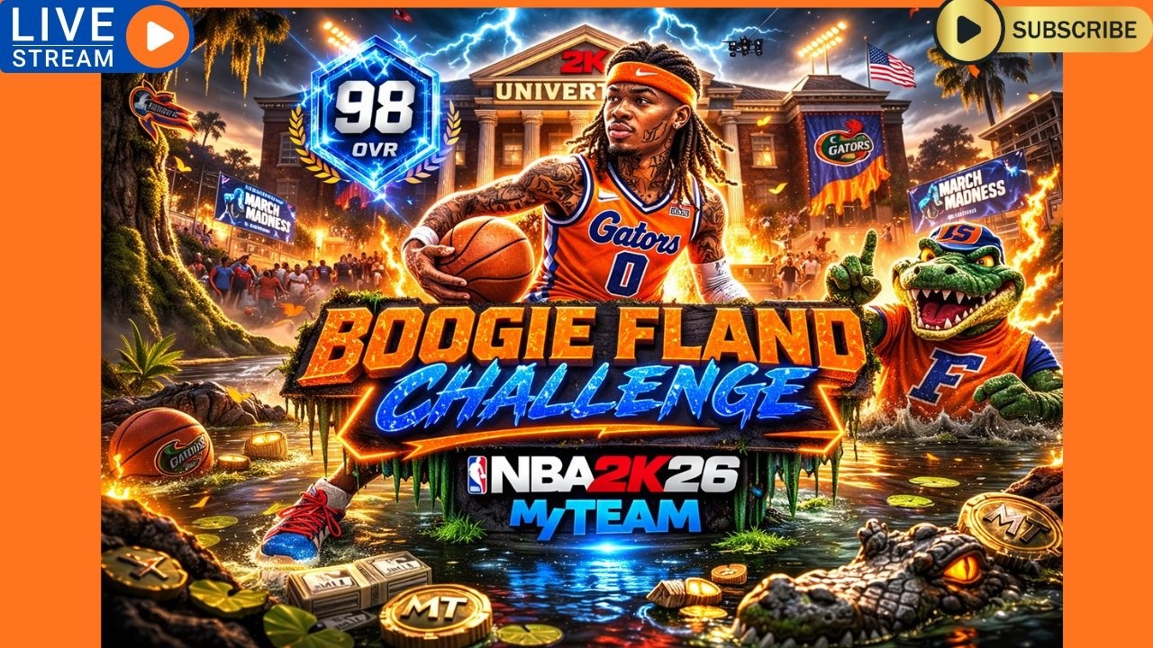 🔴LIVE!!! BOOGIE FLAND CHALLENGE TODAY!!! SEASON 5 GRIND!!!- NBA 2K26 MyTEAM
