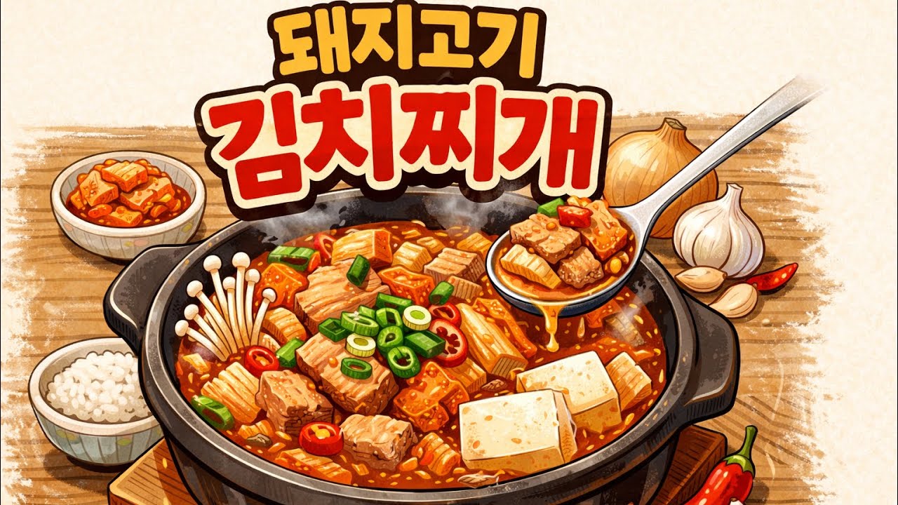 돼지고기 김치찌개 레시피