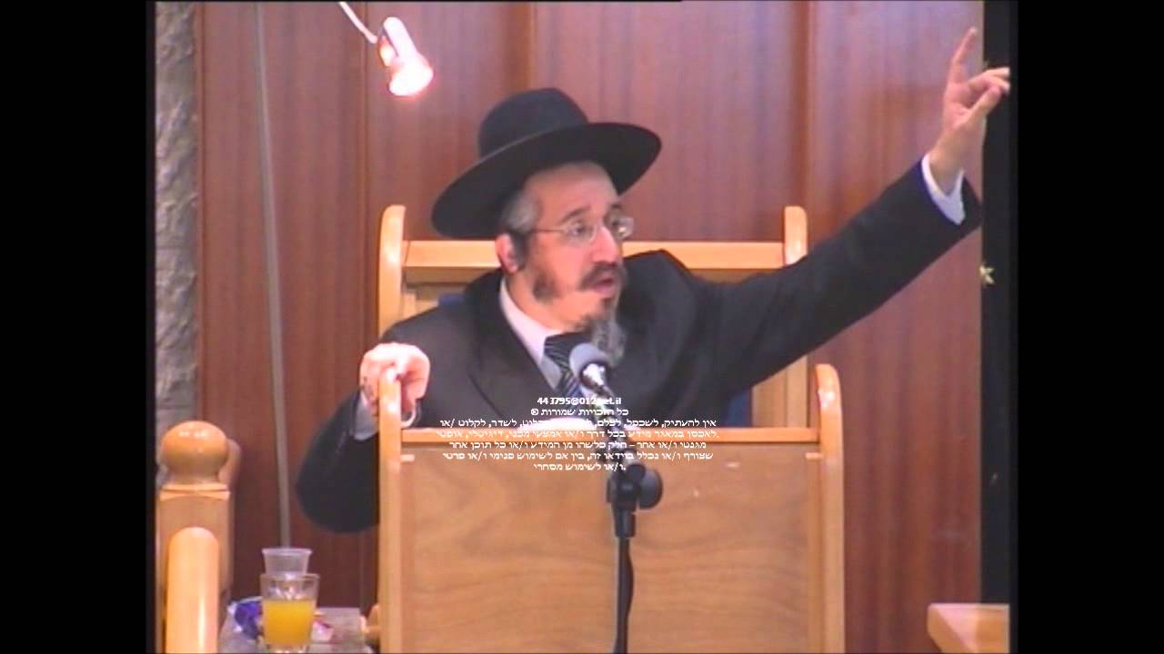 הרהג יוסף מוגרבי שליטא   ויקהל פקודי תשסט