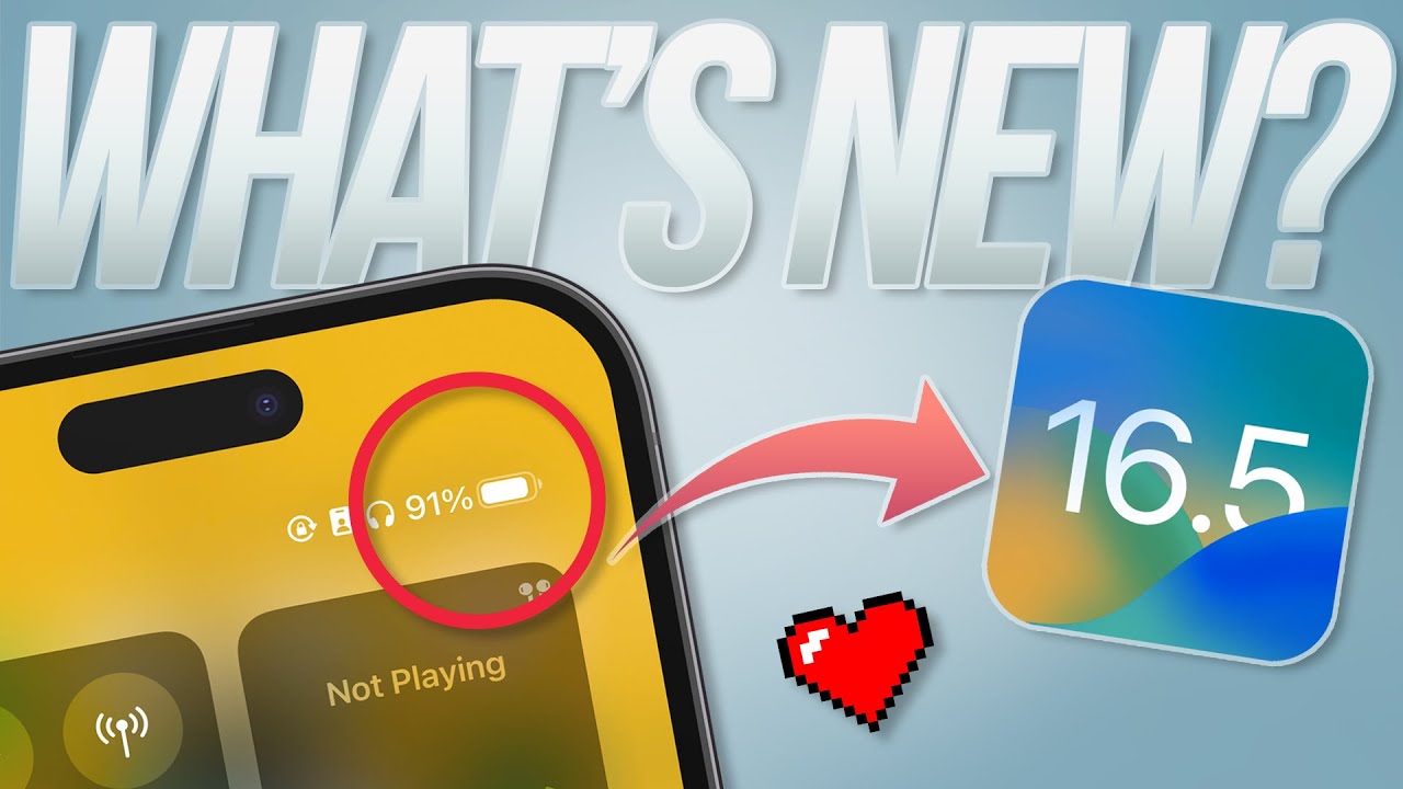iOS 16.5 New Features and Bug Fixes 🔥