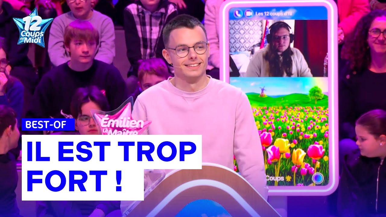 Émilien, notre phénomène ! | Best-of | Les 12 Coups de Midi 2025