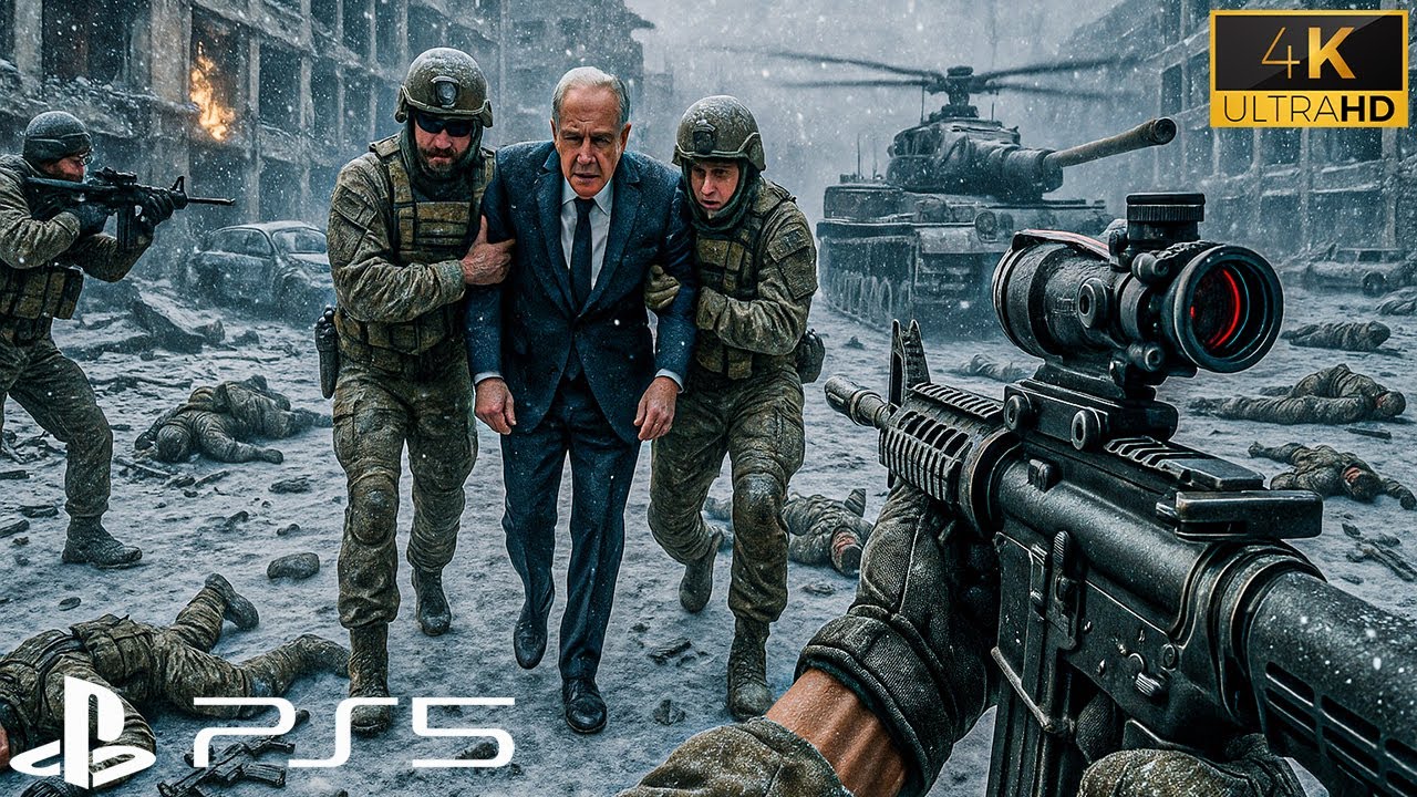 Rescuing The Russian President | Ultra Realistic Immersive Graphics Gameplay [4K 60FPS] Call of Duty